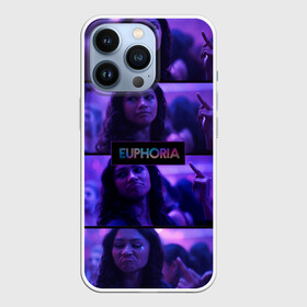 Чехол для iPhone 13 Pro сериал Euphoria: в Ухте,  |  | zendaya | зендея | ру беннетт | сериал euphoria | эйфория