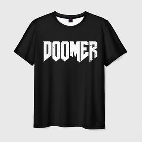 Мужская футболка 3D с принтом Doomer в Ухте, 100% полиэфир | прямой крой, круглый вырез горловины, длина до линии бедер | Тематика изображения на принте: boomer | boy | chad | doomer | fresco | girl | i know | irony | jacques | post | stonks | thundercock | yes | zoomer | бумер | да | девушка | думер | жак | зумер | ирония | мем | мемы | парень | пост | постирония | стонкс | тандеркок | ф