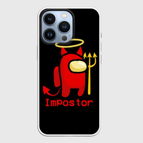 Чехол для iPhone 13 Pro с принтом AMONG US в Ухте,  |  | among us | impostor | амонг ас | игра | космический | космический корабль | космонавт | космос | мем | предатель | среди нас | экшен