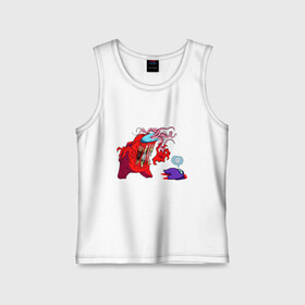 Детская майка хлопок с принтом Among Us (Z) в Ухте,  |  | among us | among us 2 | amongus | impostor | innersloth | medbay | sus | аманг ас | амонгас | амонгус | импостор | предатель | самозванец | среди нас