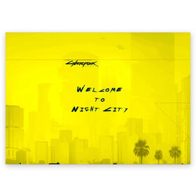 Поздравительная открытка с принтом Cyberpunk 2077 в Ухте, 100% бумага | плотность бумаги 280 г/м2, матовая, на обратной стороне линовка и место для марки
 | 2077 | cyberpunk | night city | v