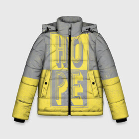 Зимняя куртка для мальчиков 3D с принтом Ultimate Hope в Ухте, ткань верха — 100% полиэстер; подклад — 100% полиэстер, утеплитель — 100% полиэстер | длина ниже бедра, удлиненная спинка, воротник стойка и отстегивающийся капюшон. Есть боковые карманы с листочкой на кнопках, утяжки по низу изделия и внутренний карман на молнии. 

Предусмотрены светоотражающий принт на спинке, радужный светоотражающий элемент на пуллере молнии и на резинке для утяжки | 2021 | hope | pantone | винтаж | надежда | цвет года