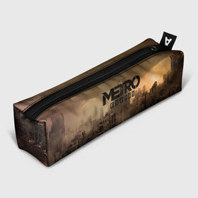 Пенал 3D с принтом Metro город-призрак в Ухте, 100% полиэстер | плотная ткань, застежка на молнии | 2033 | exodus | metro | metro 2033 | metro exodus | stalker | апокалипсис | диггер | дигеры | метро | разрушка | эпидемия