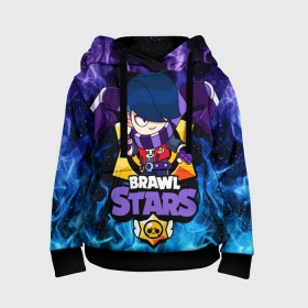 Детская толстовка 3D с принтом BRAWL STARS EDGAR в Ухте, 100% полиэстер | двухслойный капюшон со шнурком для регулировки, мягкие манжеты на рукавах и по низу толстовки, спереди карман-кенгуру с мягким внутренним слоем | brawl stars | brawl stars edgar | brawler | edgar | бравл старз | бравлер | эдгар