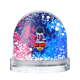 Снежный шар Brawl Stars - Edgar: в Ухте, Пластик | Изображение внутри шара печатается на глянцевой фотобумаге с двух сторон | brawl stars | edgar | game | абстракция | бравл старс | браво старс | геометрия | игра | персонаж | человечек | эдгар