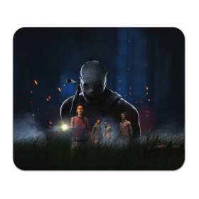 Коврик для мышки прямоугольный с принтом Dead by daylight в Ухте, натуральный каучук | размер 230 х 185 мм; запечатка лицевой стороны | claudette | dbd | dwight | jake | meg | trapper | дбд | джейк | капкан | капканщик | клодет | мэг | охотник