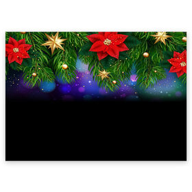 Поздравительная открытка с принтом Рождество в Ухте, 100% бумага | плотность бумаги 280 г/м2, матовая, на обратной стороне линовка и место для марки
 | 