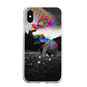 Чехол для iPhone XS Max матовый с принтом Слон в Ухте, Силикон | Область печати: задняя сторона чехла, без боковых панелей | 2021 | бабочка | бренд | брызги красок | животное | зверь | кот | котик | краска | красота | лев | лиса | мем | модно | новогодняя | одуванчик | природа | рождество | с новым годом | сказка | слон | слоник
