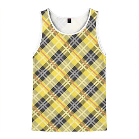 Мужская майка 3D с принтом Ultimate Tartan в Ухте, 100% полиэстер | круглая горловина, приталенный силуэт, длина до линии бедра. Пройма и горловина окантованы тонкой бейкой | Тематика изображения на принте: 2021 | pantone | клетка | орнамент | тартан | узор | цвет года | шотландка