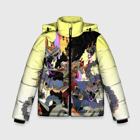 Зимняя куртка для мальчиков 3D с принтом HADES в Ухте, ткань верха — 100% полиэстер; подклад — 100% полиэстер, утеплитель — 100% полиэстер | длина ниже бедра, удлиненная спинка, воротник стойка и отстегивающийся капюшон. Есть боковые карманы с листочкой на кнопках, утяжки по низу изделия и внутренний карман на молнии. 

Предусмотрены светоотражающий принт на спинке, радужный светоотражающий элемент на пуллере молнии и на резинке для утяжки | Тематика изображения на принте: aphrodite | artemis | athena | hade | hades | nyx. | poseidon | zagreus | zeus | афродита | загрей | зевс | игра hades | посейдон