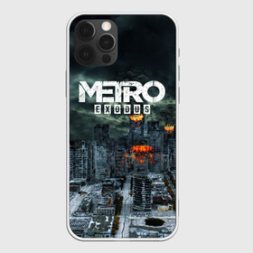 Чехол для iPhone 12 Pro с принтом Metro Exodus в Ухте, силикон | область печати: задняя сторона чехла, без боковых панелей | 2033 | exodus | metro | metro 2033 | metro exodus | stalker | апокалипсис | диггер | дигеры | метро | разрушка | эпидемия