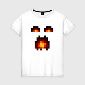 Женская футболка хлопок с принтом Minecraft в Ухте, 100% хлопок | прямой крой, круглый вырез горловины, длина до линии бедер, слегка спущенное плечо | minecraft | алекс | белый | блоки | ведьма | взрывчатка | визера | волк | гаст | добывать | дракон | зеленый куб | зомби | игра | крафт | крипер | кубики | лошадка | майн | майнкрафт | манкрафт | овечка | оцелот