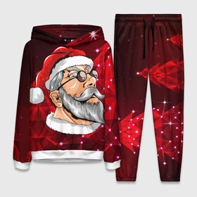 Женский костюм 3D (с толстовкой) Кульный дед: в Ухте,  |  | new year | арт | графика | дед мороз | зима | новый год | рождество | санта