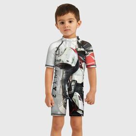 Детский купальный костюм 3D DESTINY, TITAN: в Ухте, Полиэстер 85%, Спандекс 15% | застежка на молнии на спине | beyond light | destiny | destiny 2 | titan | дестини | игры | титан