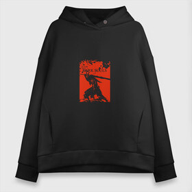 Женское худи Oversize хлопок с принтом Dark Souls в Ухте, френч-терри — 70% хлопок, 30% полиэстер. Мягкий теплый начес внутри —100% хлопок | боковые карманы, эластичные манжеты и нижняя кромка, капюшон на магнитной кнопке | dark souls | дарк соулс | игра | персонаж | рпг | рыцарь | средневековье | тёмные души