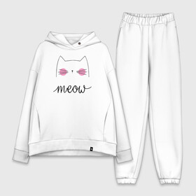 Женский костюм хлопок Oversize Meow: в Ухте,  |  | 1 годик | love | дети | детские | любовь | малыш | малыши | ребенок