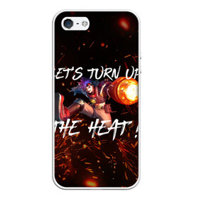 Чехол для iPhone 5/5S матовый с принтом X borg Mobile Legends в Ухте, Силикон | Область печати: задняя сторона чехла, без боковых панелей | 5v5 | bang bang | dota | game | heroes | kill | legends | moba | mobile | mobile legends | mobile moba | pvp | герои | дота | игра | легенда | моба | мобла