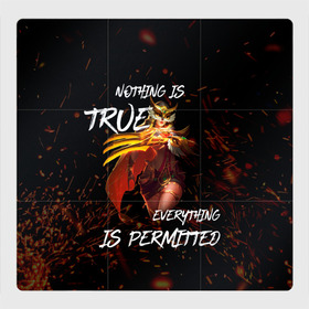 Магнитный плакат 3Х3 с принтом Natalia - Mobile Legends в Ухте, Полимерный материал с магнитным слоем | 9 деталей размером 9*9 см | 5v5 | bang bang | dota | game | heroes | kill | legends | moba | mobile | mobile legends | mobile moba | pvp | герои | дота | игра | легенда | моба | мобла