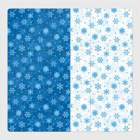 Магнитный плакат 3Х3 с принтом С Новым Годом! в Ухте, Полимерный материал с магнитным слоем | 9 деталей размером 9*9 см | Тематика изображения на принте: merry christmas | дед мороз | ёлка | зима | мороз | новый год | подарок | праздник | рождество | с новым годом | санта клаус | снег | снеговик | снегурочка | снежинки | снежные узоры | узоры