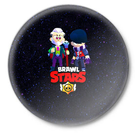Значок с принтом Brawl Stars в Ухте,  металл | круглая форма, металлическая застежка в виде булавки | 2021 | byron | crow | edgar | байрон | бравл | бравл стар | бравл старс | ворон | из игры бравл старс | колетт | леон | новогодний бравл старс | новогодняя | новые герои бравл старс | эдгар | эдгард