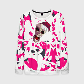 Мужской свитшот 3D с принтом Злой Дед Мороз в Ухте, 100% полиэстер с мягким внутренним слоем | круглый вырез горловины, мягкая резинка на манжетах и поясе, свободная посадка по фигуре | 2021 | christmas | merry | быка | год | дед | композитор | мороз | музыка | новогодняя | новый | новый год | трезвый