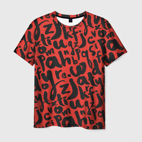 Мужская футболка 3D с принтом Lo Ve Me в Ухте, 100% полиэфир | прямой крой, круглый вырез горловины, длина до линии бедер | family | family look | детские | для всей семьи | семейные | семья | фэмили лук