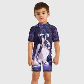 Детский купальный костюм 3D АЛЬБЕДО в Назарике: в Ухте, Полиэстер 85%, Спандекс 15% | застежка на молнии на спине | albedo | overlord | альбедо | владыка | оверлорд | повелитель | суккуб