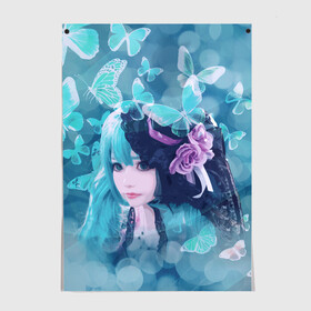 Постер Мику Хацунэ: в Ухте, 100% бумага
 | бумага, плотность 150 мг. Матовая, но за счет высокого коэффициента гладкости имеет небольшой блеск и дает на свету блики, но в отличии от глянцевой бумаги не покрыта лаком | hatsune | miku | vocaloid | вокалоид | мику | мику хацунэ | хацуне