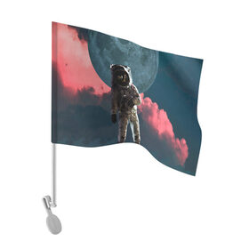 Флаг для автомобиля Космонавт: в Ухте, 100% полиэстер | Размер: 30*21 см | cosmonavt | galaxy | nasa | nebula | space | star | абстракция | астронавт | вселенная | галактика | звезда | звезды | космический | космонавт | наса | планеты | скафандр