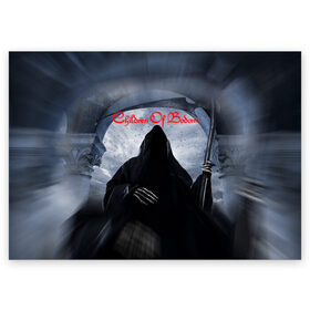 Поздравительная открытка с принтом Children of Bodom (Z) в Ухте, 100% бумага | плотность бумаги 280 г/м2, матовая, на обратной стороне линовка и место для марки
 | century media | children of bodom | fearless records | nuclear blast | spinefarm records | алекси лайхо | дети озера бодом | дэниел фрэйберг | хенкка сеппяля | эспоо | янне вирман | яска раатикайнен