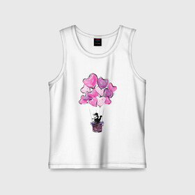 Детская майка хлопок с принтом Любовь в Ухте,  |  | влбленность | день святого валентина | любовь | сердце