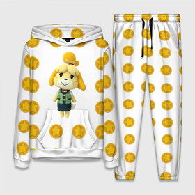 Женский костюм 3D (с толстовкой) с принтом Animal crossing   Isabelle в Ухте,  |  | animal crossing | isabelle | детский | желтый | игра | изабелла | изабель | компьютерный | кроссинг | монеты | персонаж | подарок | узор | энимал кросинг