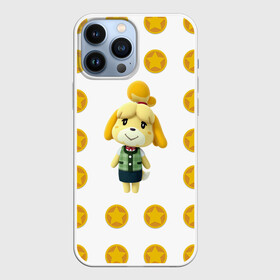 Чехол для iPhone 13 Pro Max с принтом Animal crossing   Isabelle в Ухте,  |  | animal crossing | isabelle | детский | желтый | игра | изабелла | изабель | компьютерный | кроссинг | монеты | персонаж | подарок | узор | энимал кросинг