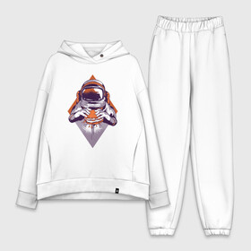 Женский костюм хлопок Oversize с принтом Астронавт с Бургером в Ухте,  |  | astronaut | burger | elon | food | galaxy | man | mask | moon | moonwalker | musk | nasa | sandwich | space | space x | spaceman | spacex | universe | астрономия | вселенная | галактика | гамбургер | еда | илон | космонавт | маск | наса | скафан