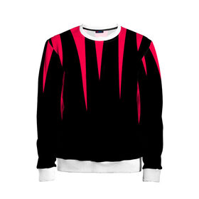 Детский свитшот 3D с принтом Полуночный огонь в Ухте, 100% полиэстер | свободная посадка, прямой крой, мягкая тканевая резинка на рукавах и понизу свитшота | вечер | ночь | огонек | пламя | пожар | сумерки | темнота | тьма