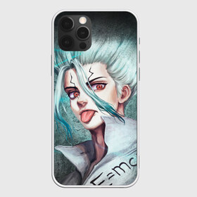 Чехол для iPhone 12 Pro Max с принтом Доктор Стоун в Ухте, Силикон |  | dr. stone | ishigami | senkuu | доктор стоун | ишигами | сенку | сэнку исигами