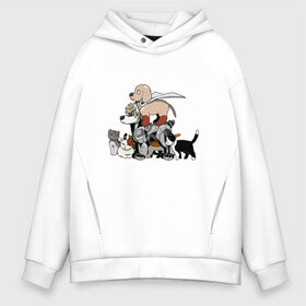Мужское худи Oversize хлопок с принтом One Punch Man в Ухте, френч-терри — 70% хлопок, 30% полиэстер. Мягкий теплый начес внутри —100% хлопок | боковые карманы, эластичные манжеты и нижняя кромка, капюшон на магнитной кнопке | anime | one punch man | аниме | анимэ | бэнг | ван панч мэн | ванпанчмен | генос | кинг | сайтама | соник | супер герой | торнадо | уан панч мен