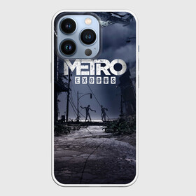 Чехол для iPhone 13 Pro Metro Exodus: в Ухте,  |  | 2033 | exodus | metro | metro 2033 | metro exodus | stalker | апокалипсис | диггер | дигеры | метро | разрушка | эпидемия