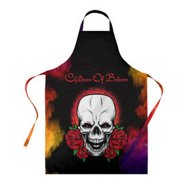 Фартук 3D с принтом Children of Bodom (Z) в Ухте, 100% полиэстер | общий размер — 65 х 85 см, ширина нагрудника — 26 см, горловина — 53 см, длина завязок — 54 см, общий обхват в поясе — 173 см. Принт на завязках и на горловине наносится с двух сторон, на основной части фартука — только с внешней стороны | century media | children bodom | children of bodom | fearless records | nuclear blast | spinefarm records | алекси лайхо | дети озера | дети озера бодом | дэниел фрэйберг | жнец | мрак | хенкка сеппяля | эспоо | янн