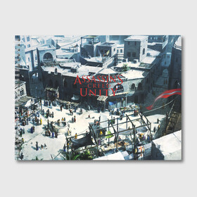 Альбом для рисования с принтом Assassin’s Creed Unity в Ухте, 100% бумага
 | матовая бумага, плотность 200 мг. | black flag | brotherhood | chronicles | creed | game | origins | revelations | rogue | syndicate | unity | valhalla | альтаир | ассасин | игры | кинжал | пираты