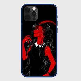 Чехол для iPhone 12 Pro с принтом Дьяволица в Ухте, силикон | область печати: задняя сторона чехла, без боковых панелей | аниме | девушка | девушка с рогами | дьявол