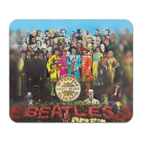Коврик для мышки прямоугольный с принтом THE BEATLES в Ухте, натуральный каучук | размер 230 х 185 мм; запечатка лицевой стороны | 1960 | 1970 | 60 | 70 | abbey | be | beatles | it | john | lennon | let | revolver | road | rock | submarin | the | yellow | yesterday | битлз | битлс | джон | джордж | леннон | маккартни | пол | ринго | рок | старр | харрисон