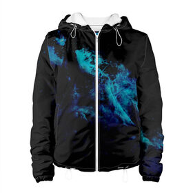 Женская куртка 3D Волк: в Ухте, ткань верха — 100% полиэстер, подклад — флис | прямой крой, подол и капюшон оформлены резинкой с фиксаторами, два кармана без застежек по бокам, один большой потайной карман на груди. Карман на груди застегивается на липучку | animals | wolf | волк | волки | животные | звери | зверь | одиночество | одиночка | пёс | собака