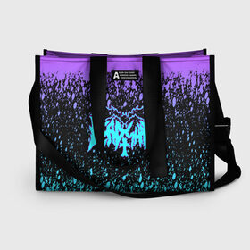 Сумка-шоппер 3D с принтом Velial Squad в Ухте, 100% полиэстер | застегивается на металлическую кнопку; внутренний карман застегивается на молнию. Стенки укреплены специальным мягким материалом, чтобы защитить содержимое от несильных ударов
 | music | rap | russian rap | velial squad | балаклава | белый | велиал сквад | известные личности | музыка | музыканты | певцы | российский музыкальный коллектив | русский рэп | рэп | хип хоп | хорроркор группа | чёрный