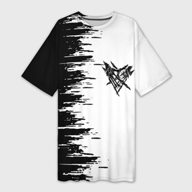 Платье-футболка 3D с принтом Velial Squad, в Ухте,  |  | music | rap | russian rap | velial squad | балаклава | белый | велиал сквад | известные личности | музыка | музыканты | певцы | российский музыкальный коллектив | русский рэп | рэп | хип хоп | хорроркор группа | чёрный