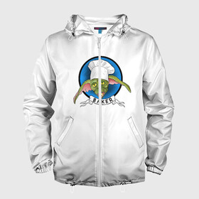 Мужская ветровка 3D с принтом Пекарь в Ухте, 100% полиэстер | подол и капюшон оформлены резинкой с фиксаторами, два кармана без застежек по бокам, один потайной карман на груди | Тематика изображения на принте: герой фильма | гремлин | гремлины | из фильма гремлины | комедия | магвай | пекарь | поп | поп культура | страшилки