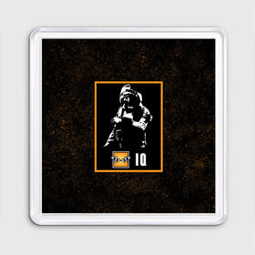 Магнит 55*55 с принтом Iq в Ухте, Пластик | Размер: 65*65 мм; Размер печати: 55*55 мм | Тематика изображения на принте: iq | r6s | rainbow six siege | айкью | оперативник | персонаж