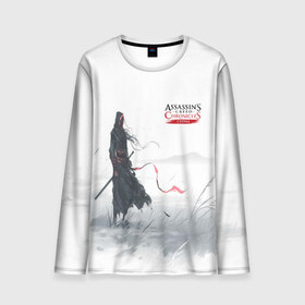 Мужской лонгслив 3D с принтом ASSASSIN`S CREED в Ухте, 100% полиэстер | длинные рукава, круглый вырез горловины, полуприлегающий силуэт | black flag | brotherhood | chronicles | creed | game | origins | revelations | rogue | syndicate | unity | valhalla | альтаир | ассасин | игры | кинжал | пираты
