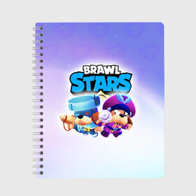 Тетрадь с принтом Генерал Гавс - Brawl Stars в Ухте, 100% бумага | 48 листов, плотность листов — 60 г/м2, плотность картонной обложки — 250 г/м2. Листы скреплены сбоку удобной пружинной спиралью. Уголки страниц и обложки скругленные. Цвет линий — светло-серый
 | brawl | brawler | brawlstars | chromatic | colonel | legendary | ruffs | supercell | боец | бравл | бравлер | бравлпасс | бравлстарс | бравлстарсигра | лега | легендарка | новый перс | перс бравл | суперселл | суперцел | хр
