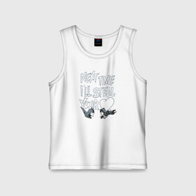 Детская майка хлопок с принтом Бэтмен и Женщина кошка в Ухте,  |  | 14 февраля | batman | cat woman | vdkimel | бэтмен | день святого валентина | женщина кошка